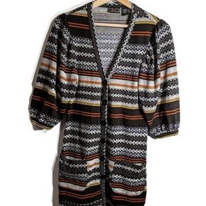 LICORICE Sweater ,tunic geometric/striped,retro